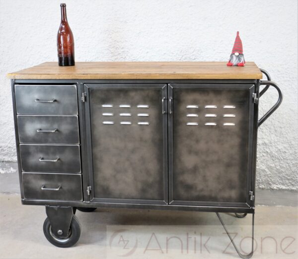 Industrial Rollwagen | Sideboard – Bild 5