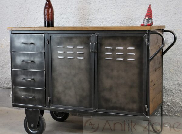 Industrial Rollwagen | Sideboard – Bild 6