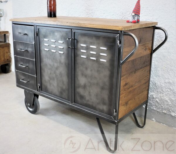 Industrial Rollwagen | Sideboard – Bild 7