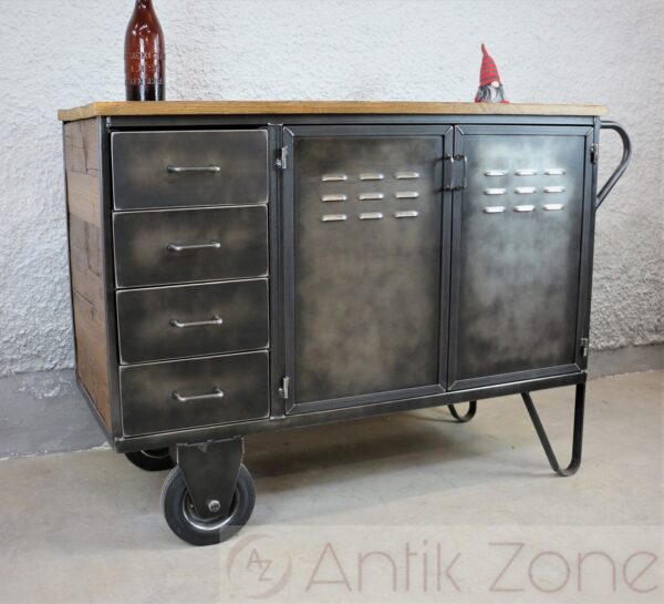 Industrial Rollwagen | Sideboard – Bild 8